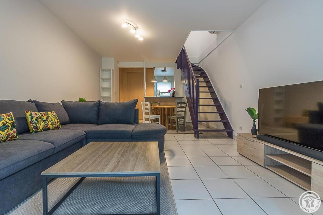 Duplex Casita Mia Chez Myriam Gite 3 Etoiles Climatise 4 Adultes 2 Chambres 3 Lits Terrasse Jardin Gragnague Esterno foto